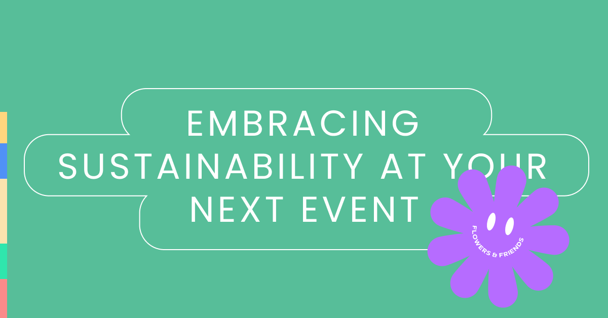 sustainability at events,