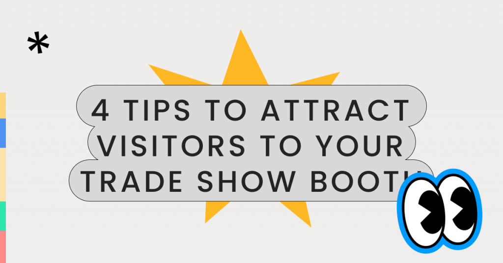 trade show booth visitors