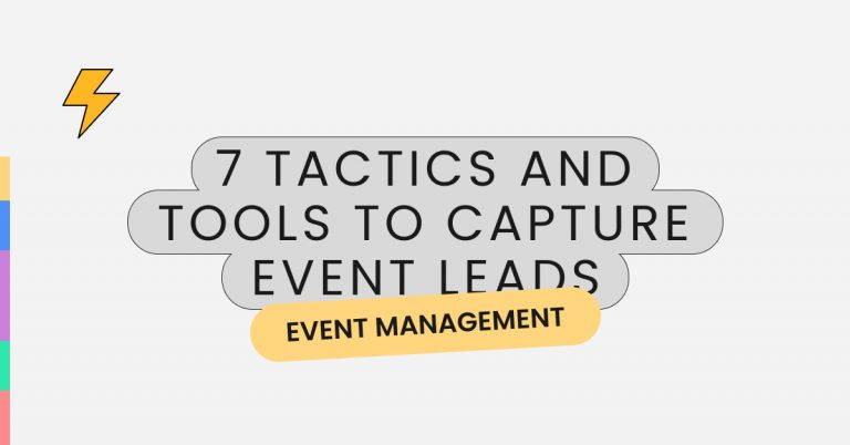 capture event leads at trade shows, event management, event tips - tools to capture event leads, momencio