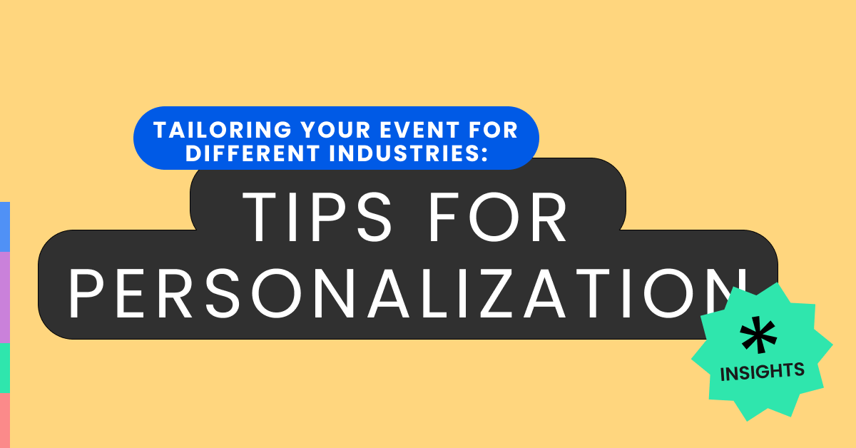 Tips for event Personalization