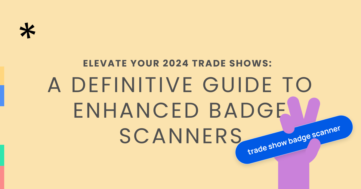 event badge scanner app