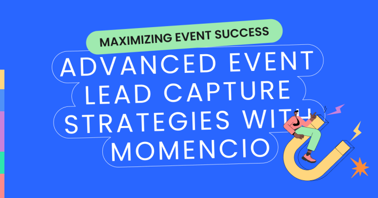event lead capture with momencio