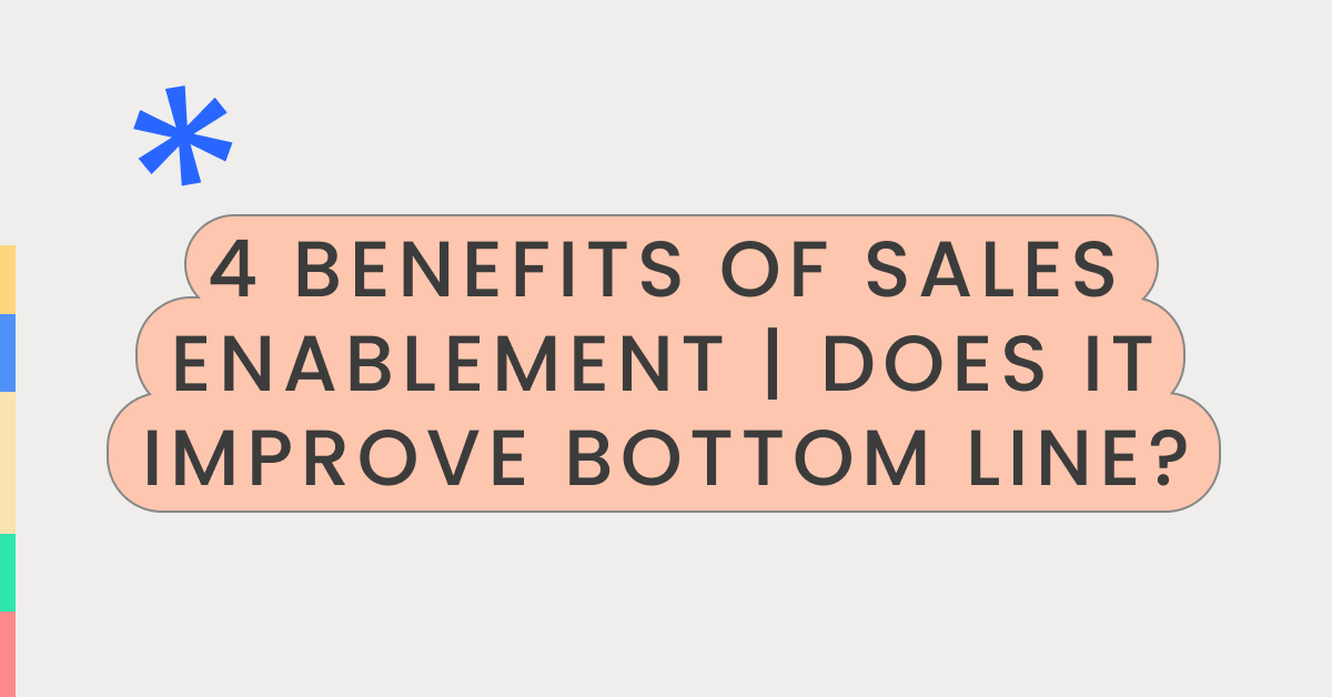 Benefits of Sales Enablement momencio