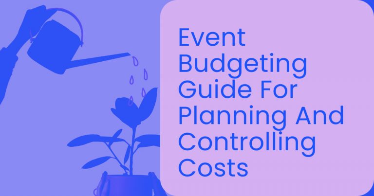 event budgeting guide for planning and controlling costs