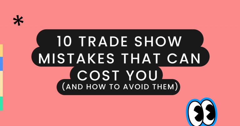 Trade Show Mistakes, event app momencio