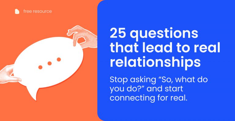 25 questions that lead to real relationships - momencio
