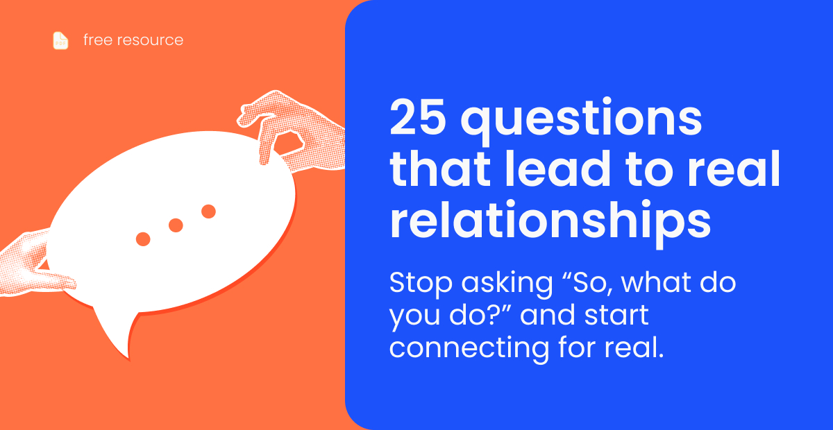 25 questions that lead to real relationships - momencio