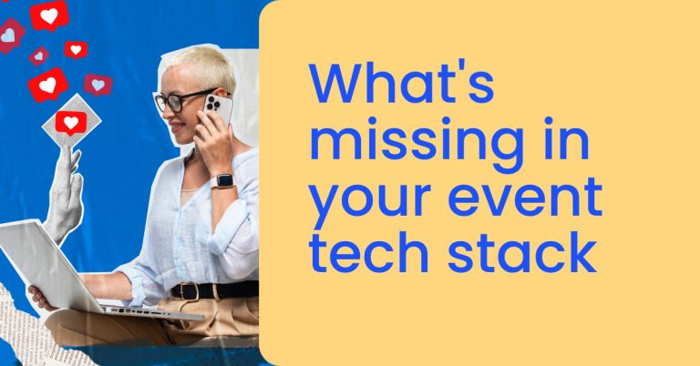 What's missing in your event tech stack- momencio event lead capture app