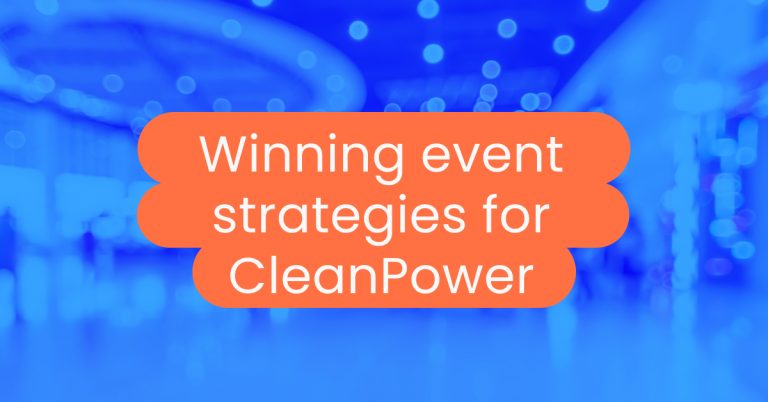Winning event strategies for CLEANPOWER