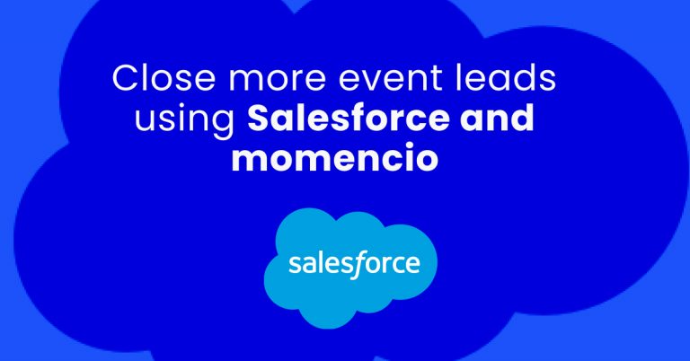 Close more event leads using Salesforce and momencio