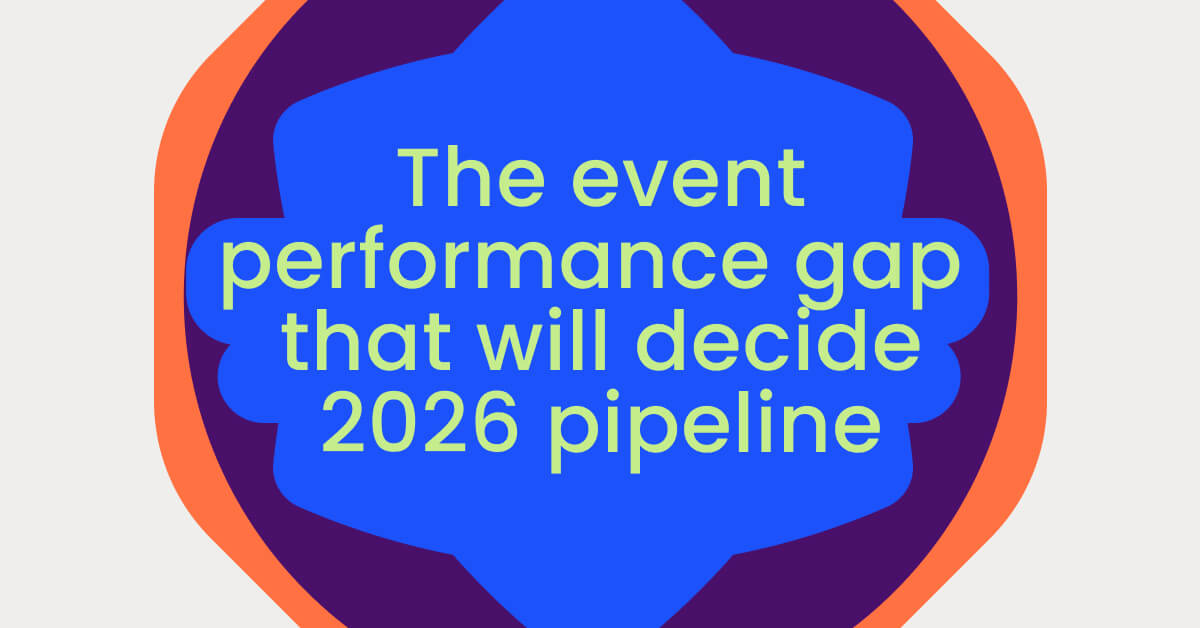 2026 B2B event lead conversion data and analysis