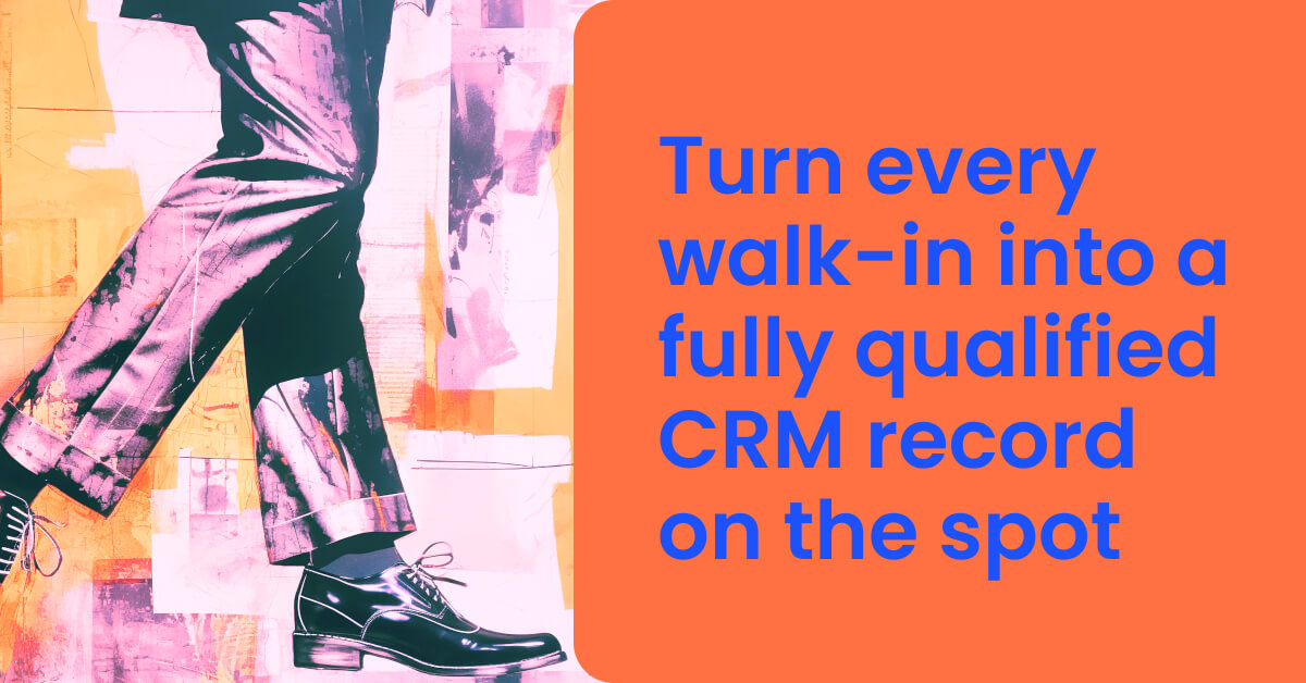 Walk-in leads: the gap in your event CRM workflow
