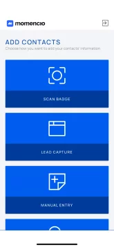 momencio - Lead capture on mobile