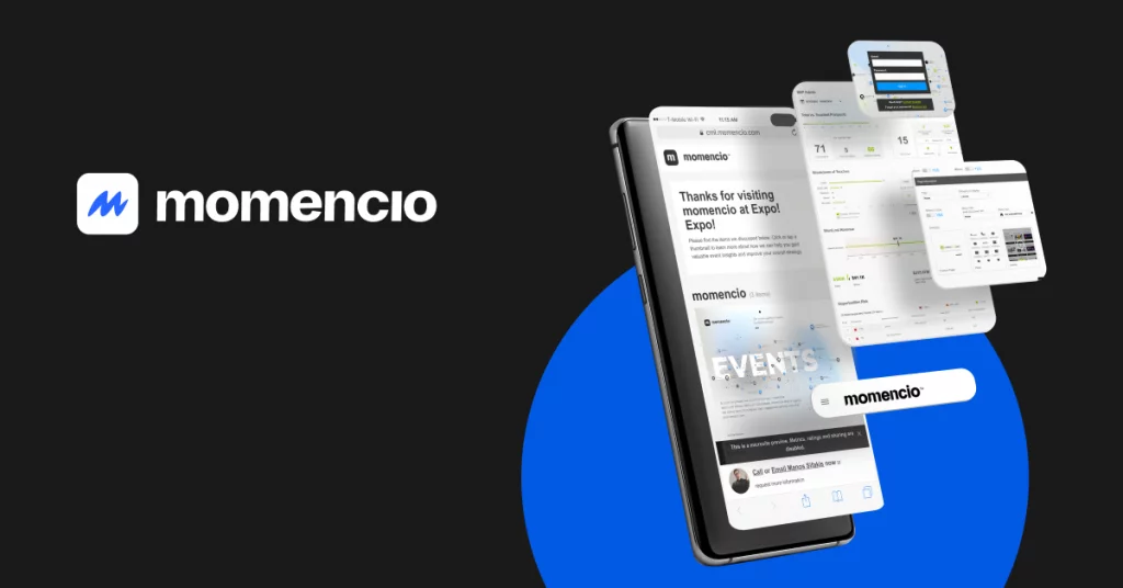 know momencio, faq, tradeshow, badge scanner