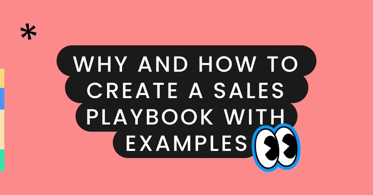 event sales playbook