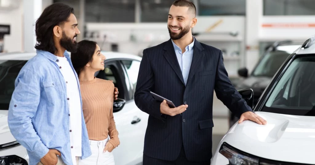car sales visitors capture