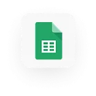 momencio integrations - momencio integrates with Google Sheets to simplify lead data organization and reporting.