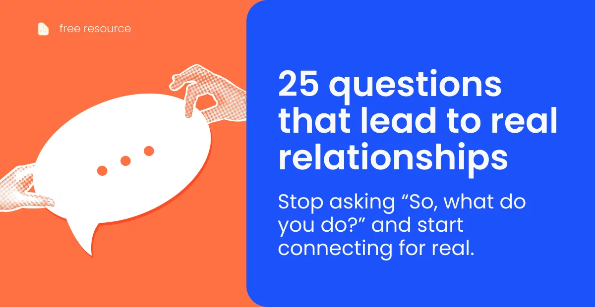 25 questions that lead to real relationships - momencio