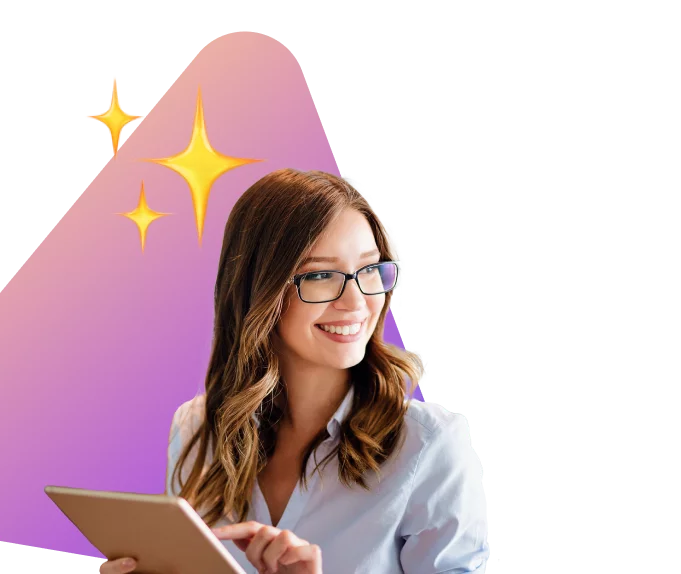 momencio lead capture AI IntelliSense Girl Banner Images