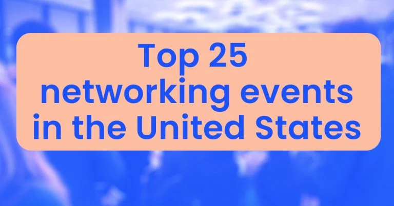 Top 25 networking events in the United States