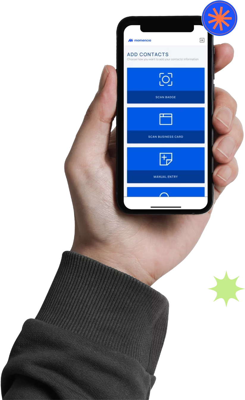 momencio event app overview hero image momencio event app overview hero image