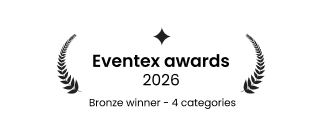 Eventex Awards 2026 — Bronze winner, 4 categories